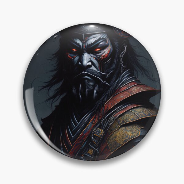 Item preview, Portrait of evil shogun watercolor designed and sold by RK - Shop.