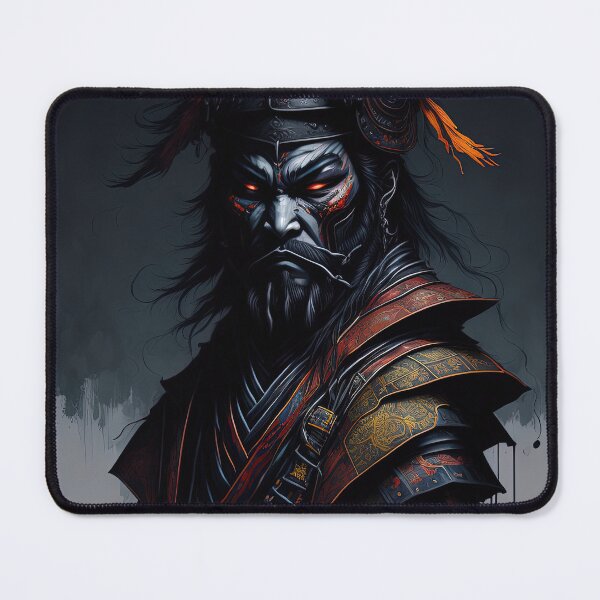 Item preview, Portrait of evil shogun watercolor designed and sold by RK - Shop.