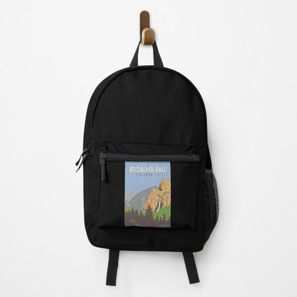 Item preview, Yosemite National Park Bridalveil Fall Travel Art Vintage designed and sold by KrisSidDesigns.
