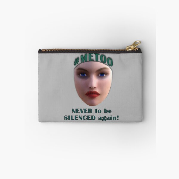 Item preview, Never to be silenced again, #METOO designed and sold by Nicole Kiefer.