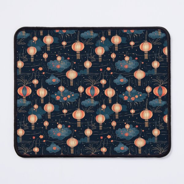 Item preview, Lanterns in the night sky designed and sold by Enchantedrain.