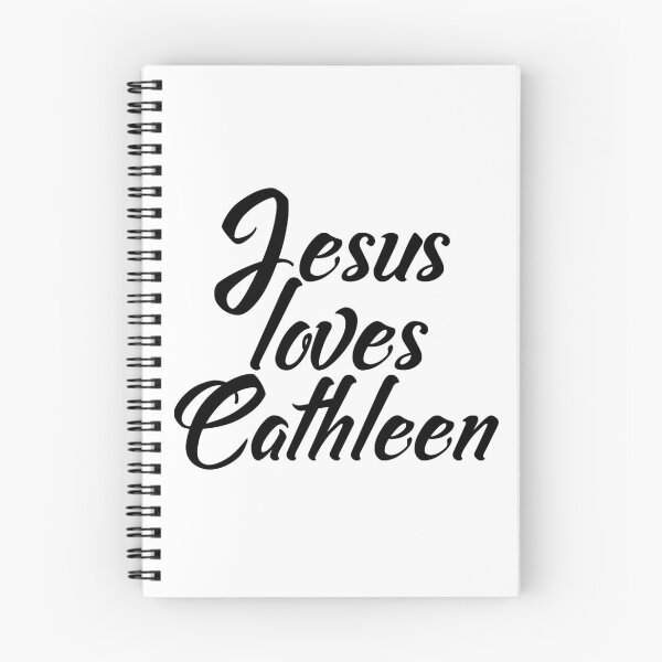 Item preview, Jesus loves Cathleen designed and sold by Shalomjoy.