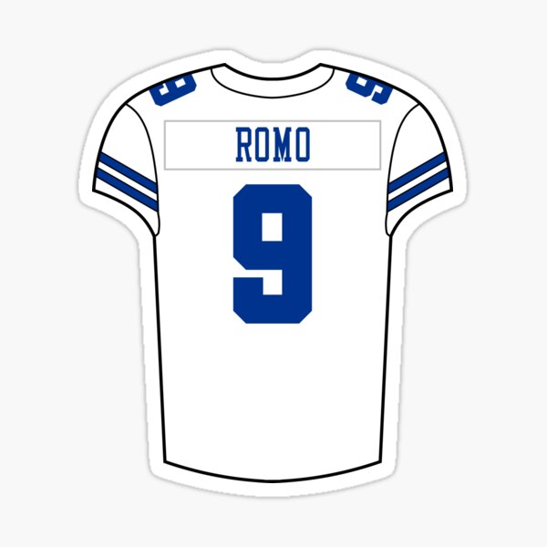 Tony ROMO #9 Dallas Cowboys Fan QB Play Sticker Decal Bumper Car Window 3.8