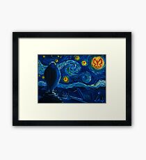 Venture Bros. Starry Night Framed Print