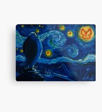 Venture Bros. Starry Night Metal Print