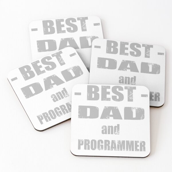 Item preview, Best Dad and Programmer designed and sold by hemp3x.