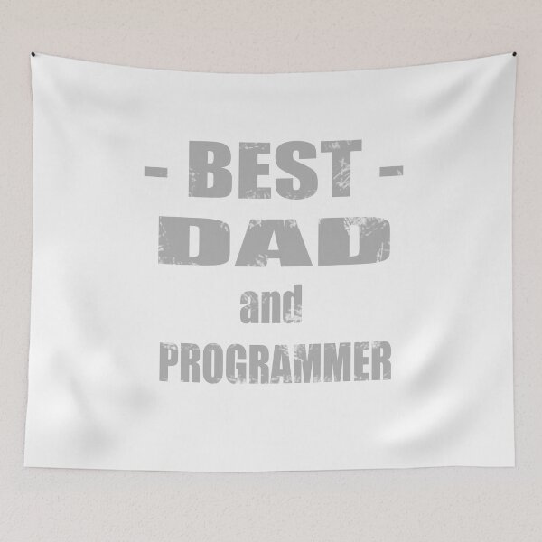 Item preview, Best Dad and Programmer designed and sold by hemp3x.