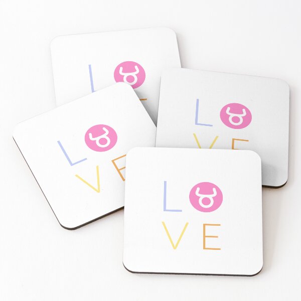 Item preview, Love Taurus pastel make up bag zodiac star sign zipper pouch designed and sold by SaySomethingUK.