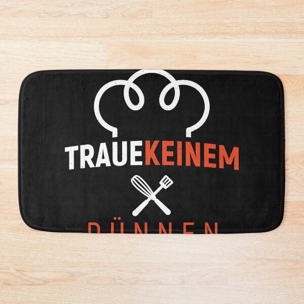 Item preview, Don't trust a skinny cook - Fun designed and sold by ChrisFeil.