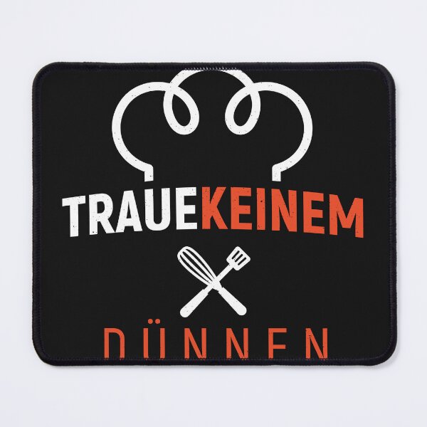 Item preview, Don't trust a skinny cook - Fun designed and sold by ChrisFeil.