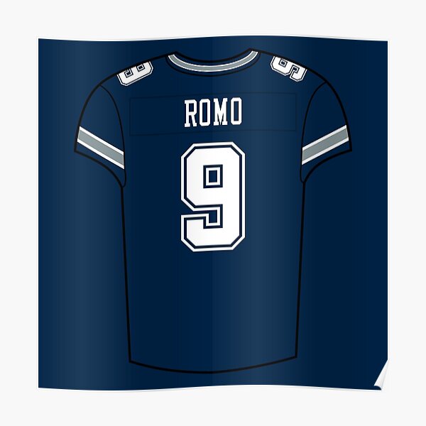 Tony Romo Poster5 Art Poster for The Bedroom Living Room Office And Other  Environment Frame: 20x30inch(50x75cm)