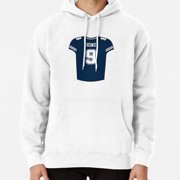 Tony Romo Dallas Cowboys Navy Blue Pullover Hoodie