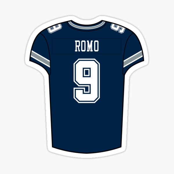 Tony Romo Away Jersey' Sticker for Sale by designsheaven