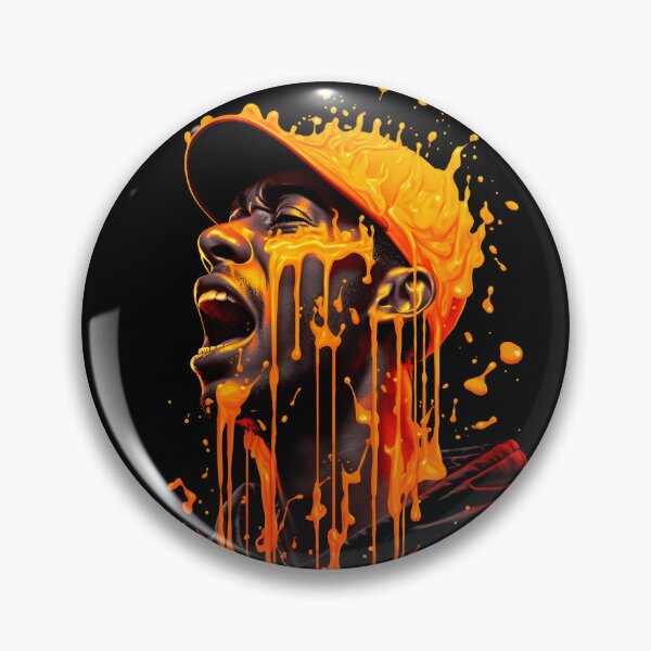 Item preview, Spittin' Flames: Orange Splatters of Hip Hop designed and sold by Alex Nica.