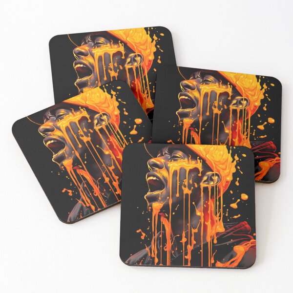 Item preview, Spittin' Flames: Orange Splatters of Hip Hop designed and sold by Alex Nica.