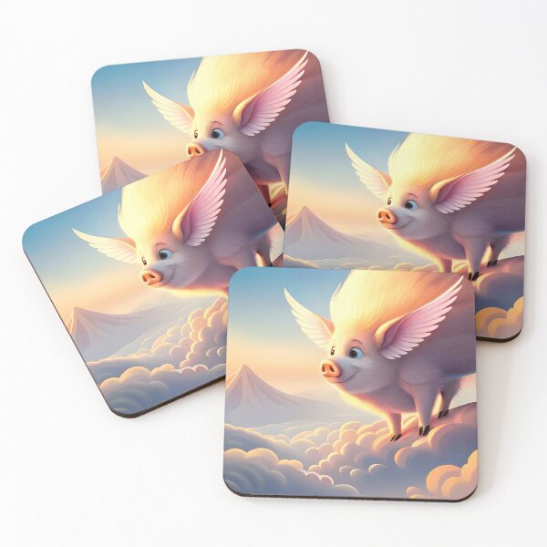 Item preview, When pigs fly high - dreamy world designed and sold by YUMMY PENCIL.