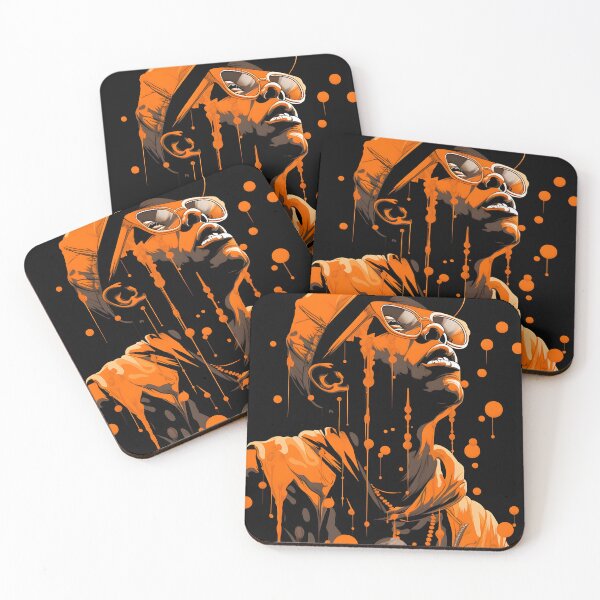 Item preview, Spittin' Flames: Orange Splatters of Hip Hop designed and sold by Alex Nica.