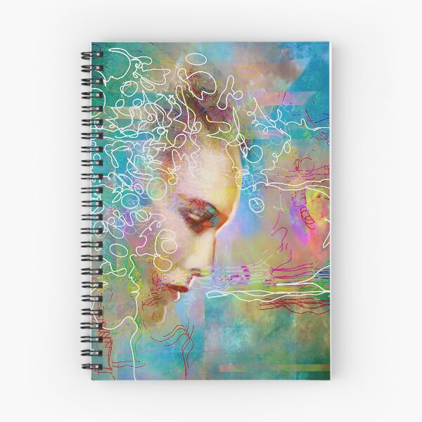 Item preview, Profile of a woman’s  head in thought designed and sold by Fash4You.