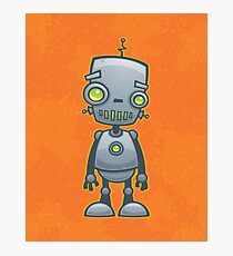 Silly Robot Photographic Print