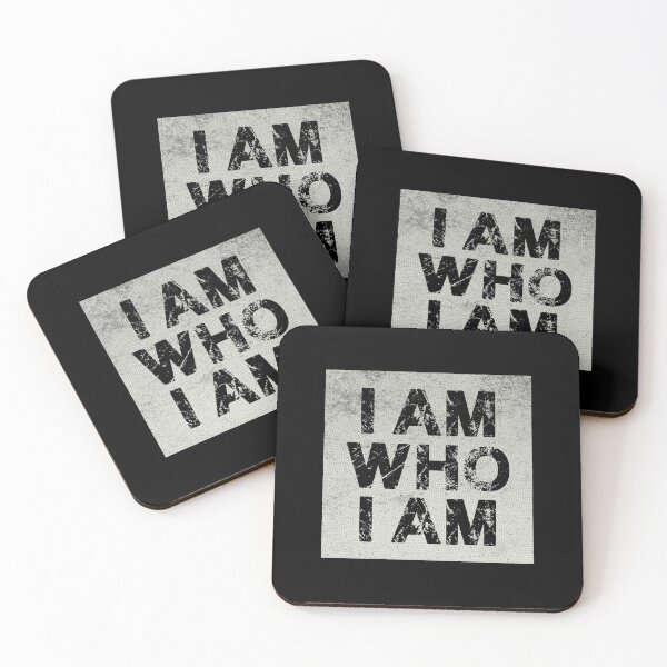 Item preview, I Am Who I Am - Vintage White designed and sold by Whimsical  Thinker.