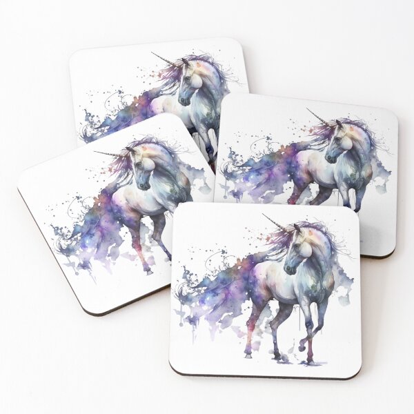 Item preview, Watercolor Magical Unicorn designed and sold by SaikoDesigns.