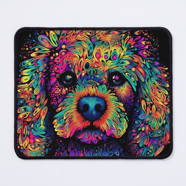 Item preview, Psychedelic Poodle designed and sold by Kingkachurro.
