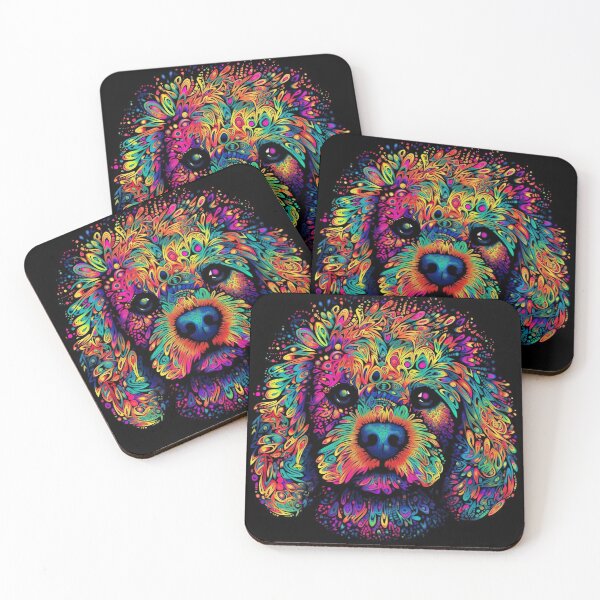 Item preview, Psychedelic Poodle designed and sold by Kingkachurro.