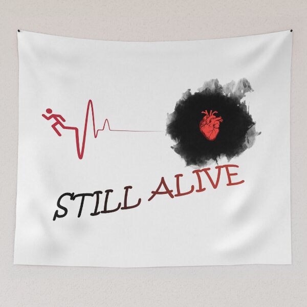 Item preview, Still Alive aka Heart Attack designed and sold by Krisekk.