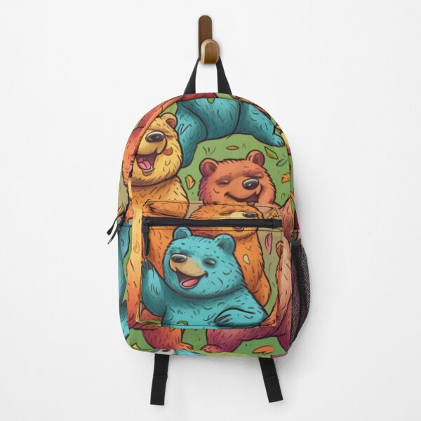 Item preview, Colorful Dancing Bears Pattern designed and sold by bostmeyer.