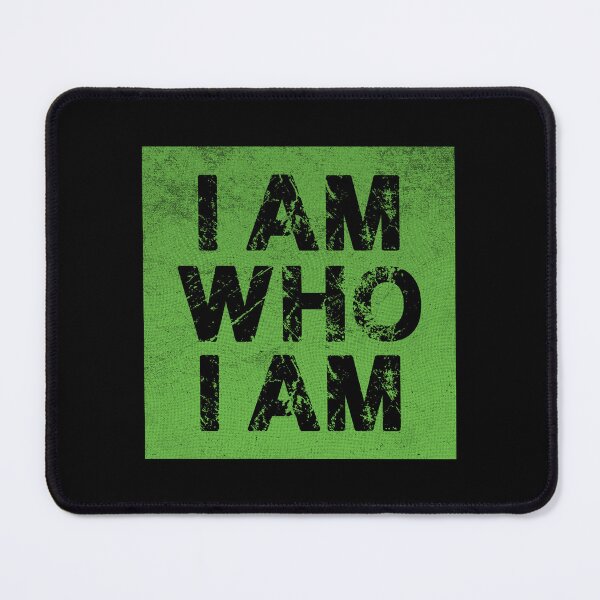 Item preview, I Am Who I Am - Vintage Green designed and sold by Whimsical Thinker.