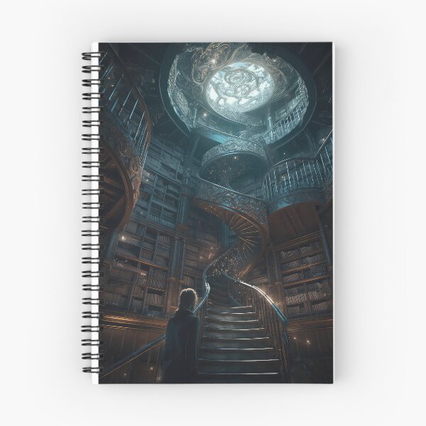 Item preview, Escape in the library designed and sold by Rosaliartbook.