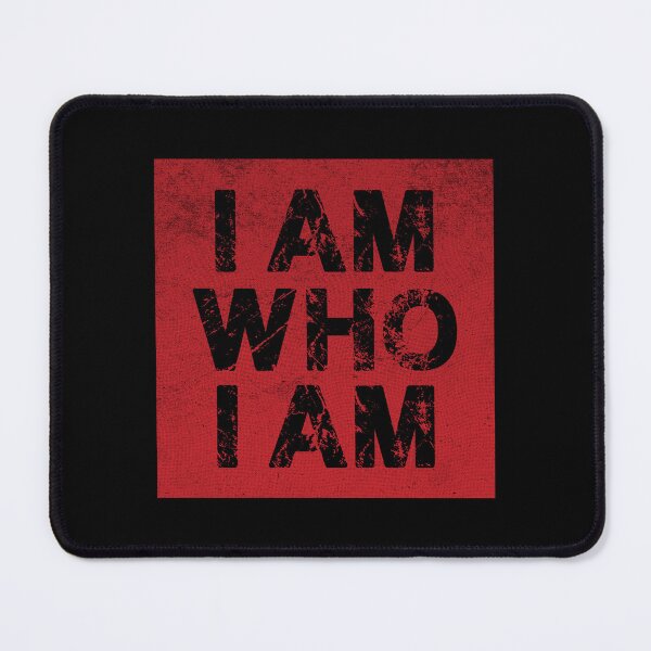 Item preview, I Am Who I Am - Vintage Red designed and sold by Whimsical Thinker.