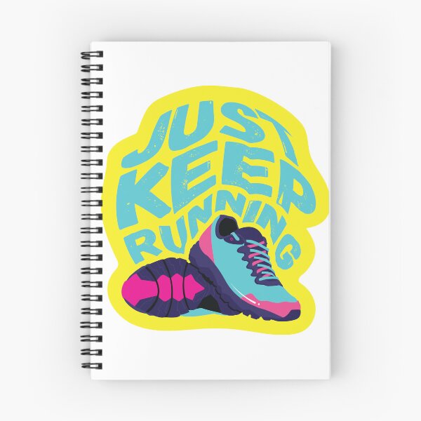 Item preview, Just Keep Running Sticker designed and sold by Ezra Arendse.