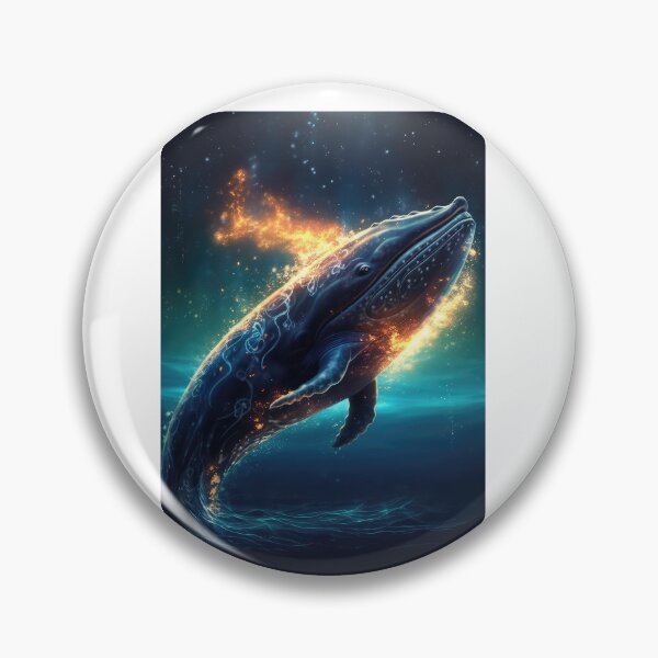Item preview, Fire whale designed and sold by Rosaliartbook.