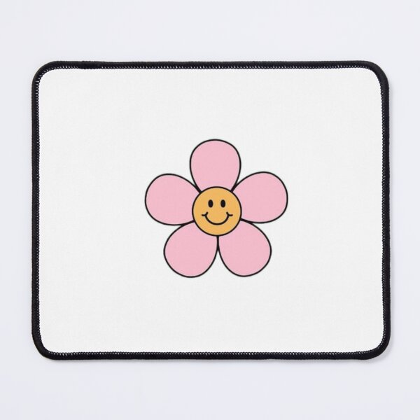 Item preview, pink smiley face flower designed and sold by yeehawboyy.