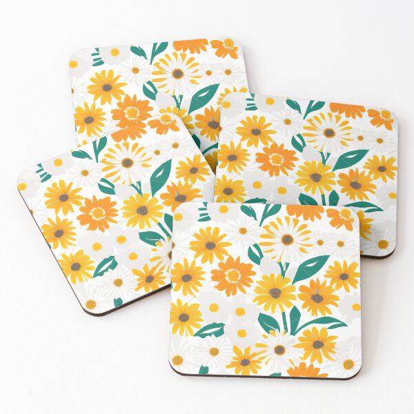 Item preview, Throw Pillow With Beautiful Daisies Painting - Spring Home Decor designed and sold by Sowari-Pillows.