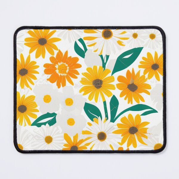 Item preview, Throw Pillow With Beautiful Daisies Painting - Spring Home Decor designed and sold by Sowari-Pillows.