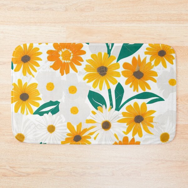 Item preview, Throw Pillow With Beautiful Daisies Painting - Spring Home Decor designed and sold by Sowari-Pillows.