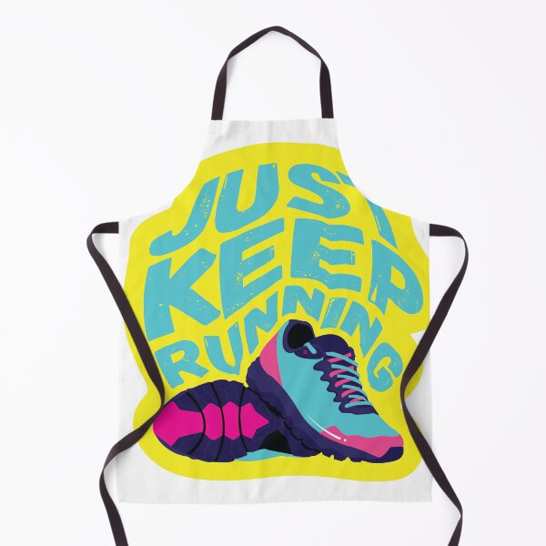 Item preview, Just Keep Running Sticker designed and sold by Ezra Arendse.