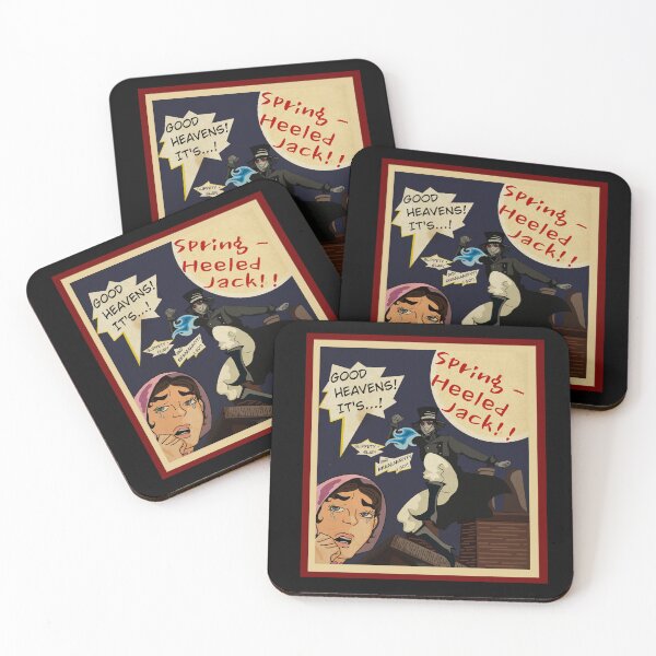 Item preview, LpotL Spring Heeled Jack Comic Style designed and sold by Local-Cryptid.