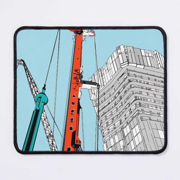 Item preview, Blackfriars construction architectural sketch designed and sold by juliechicago.