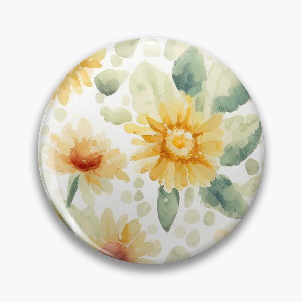 Item preview, Throw Pillow With Beautiful Daisies Painting - Spring Home Decor designed and sold by Sowari-Pillows.
