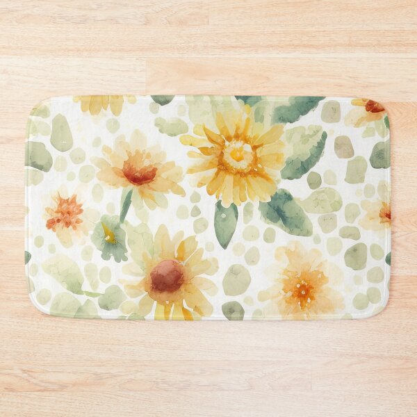 Item preview, Throw Pillow With Beautiful Daisies Painting - Spring Home Decor designed and sold by Sowari-Pillows.