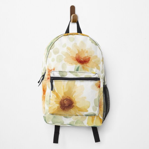 Item preview, Throw Pillow With Beautiful Daisies Painting - Spring Home Decor designed and sold by Sowari-Pillows.
