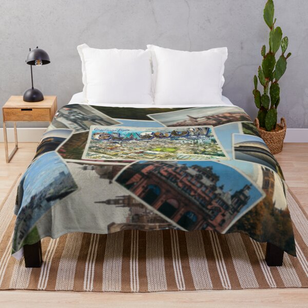 Item preview, Greetings from Glasgow in Scotland vintage style retro souvenir designed and sold by DeveloperProp0.