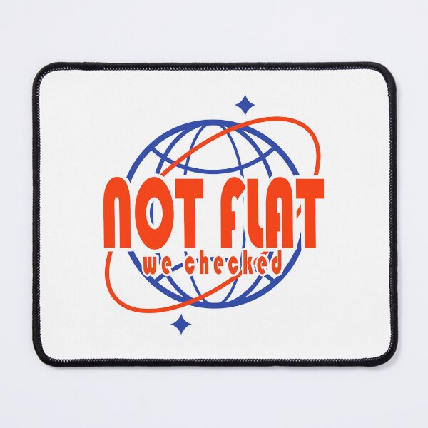 Item preview, No es plano, lo comprobamos (diseño retro) designed and sold by remerasnerdas.