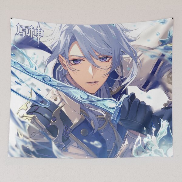 Item preview, Genshin Impact - Ayato Official Birthday Artwork 2023 designed and sold by Krimsy.