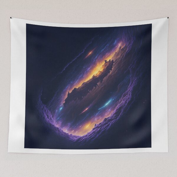 Artikelvorschau, Cosmic Reverie: Captivating the Imagination with AI| Galactic Dreams: AI-Infused Poster of Celestial Marvels entworfen und verkauft von RedArtG09.