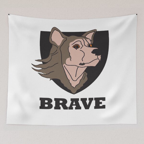 Item preview, Brave dog  Essential T-Shirt designed and sold by CeylonBatik.