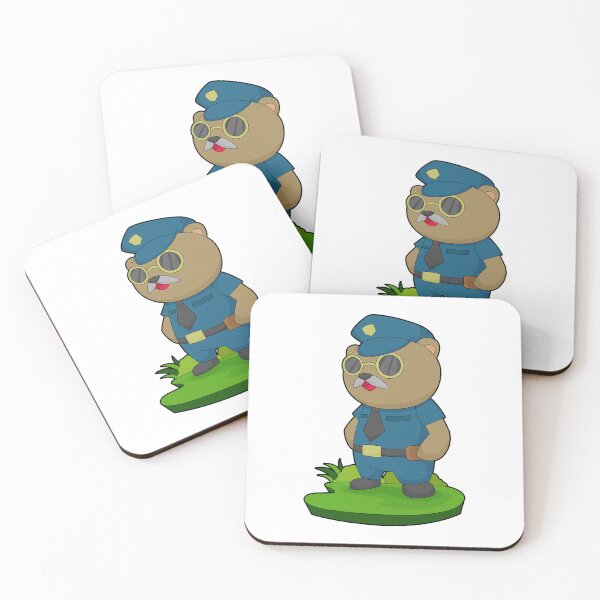 Item preview, Bear Cop Sunglasses Police designed and sold by Snabdesign84.